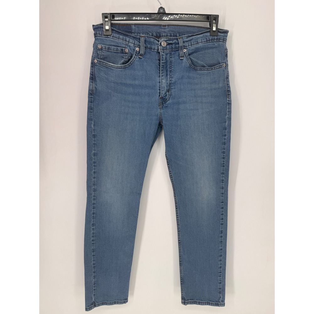 Levi's Jeans Mens 34x30 Blue 511 Slim Fit Stretch Denim Medium Wash Job Outdoors